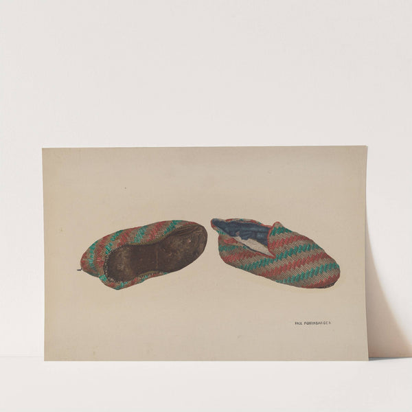 Men's Bedroom Slippers by Paul Poffinbarger