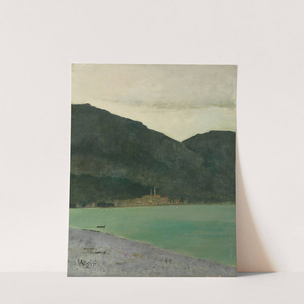 Menton, presque la nuit, 2è impression (1894) by Alfred Stevens