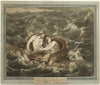 Mentor and Telemachus, Having Survived the Storm, Are Spirited to the Island of Calypso on a Mast, from The Adventures of Telemachus, Book 6