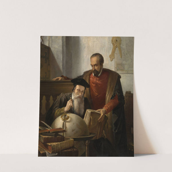 Mercator and Ortelius by Joseph Bellemans