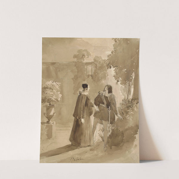 Merchant of Venice, V, 1 by John James Chalon