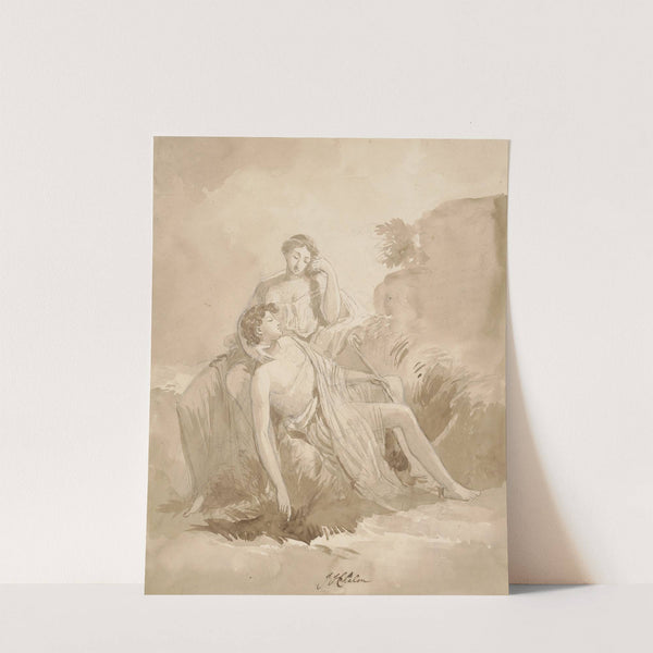 Merchant of Venice, V, 1, ‘The moon sleeps with Endymion and would not be awakened’ by John James Chalon