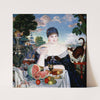Merchant’s Wife at Tea by Boris Kustodiev
