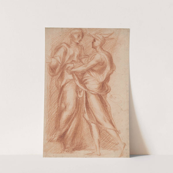 Mercury and Aglauros by Giovanni Battista Naldini