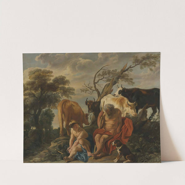 Mercury And Argus by Jacob Jordaens