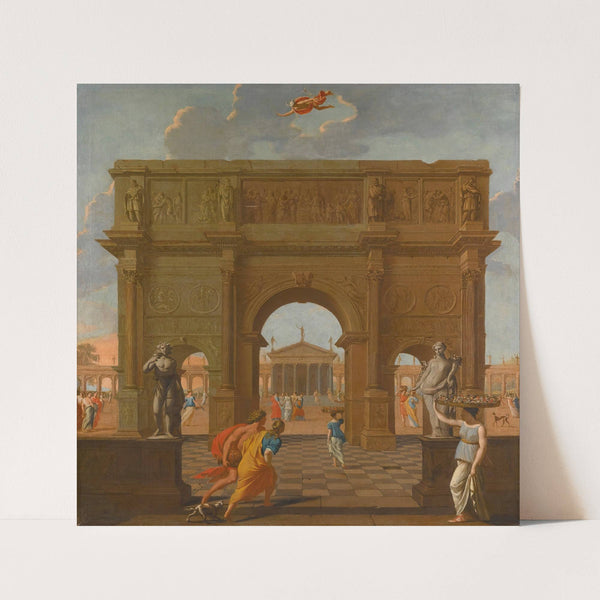 Mercury And Herse by Jean Lemaire