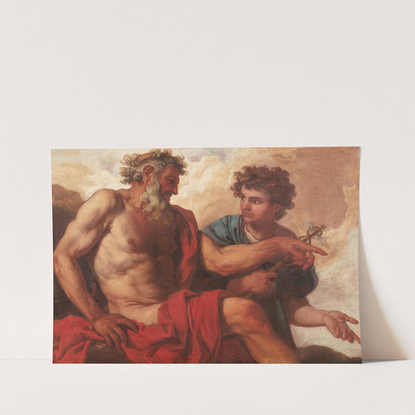 Mercury and Jupiter by Johann Carl Loth