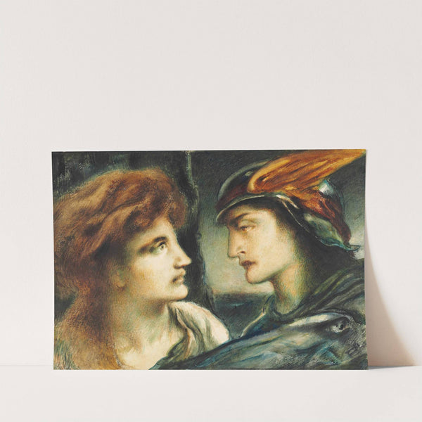 Mercury And Proserpina by Simeon Solomon