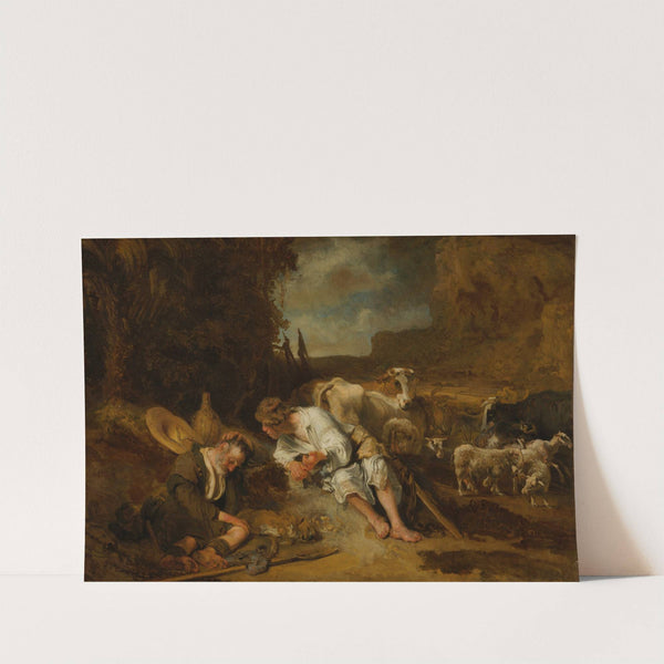 Mercury, Argus, and Io by Carel Fabritius