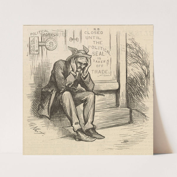 Mercury going down by Thomas Nast