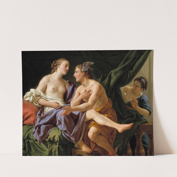 Mercury, Herse and Aglaura by Louis-Jean-François Lagrenée