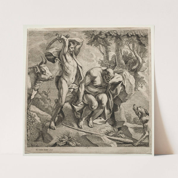 Mercury Killing Argus (1652) by Jacob Jordaens