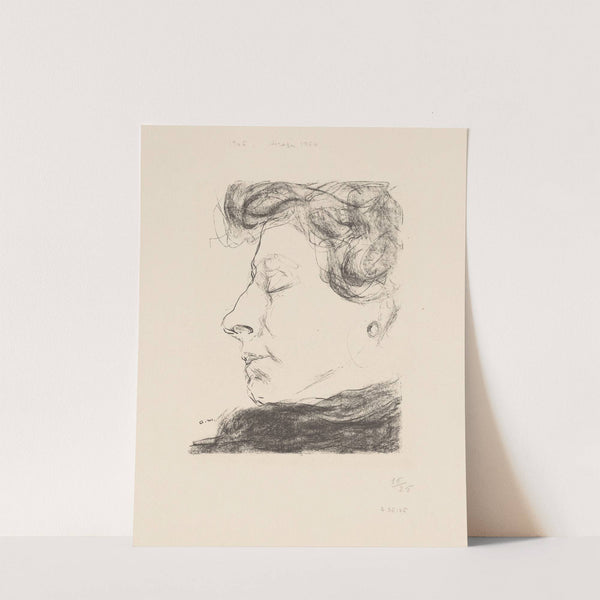 Mère de l’artiste de profil by Albert Marquet