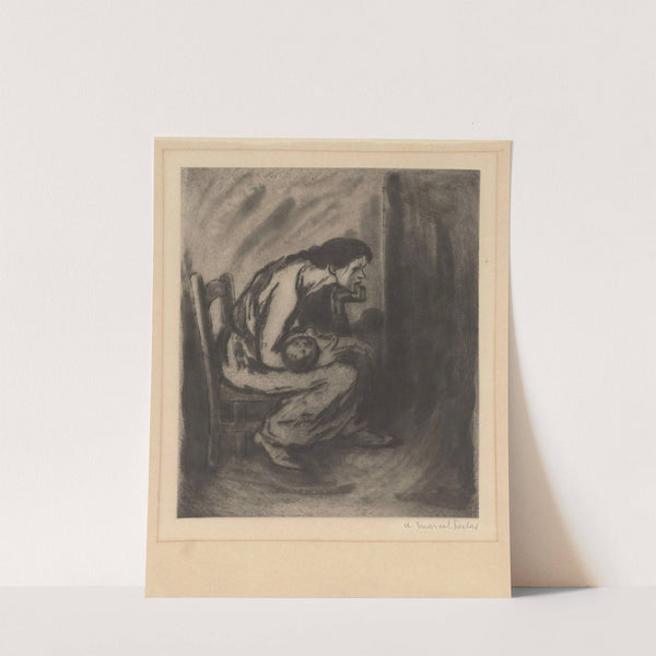 Mère et fille (1902) by Théophile Alexandre Steinlen