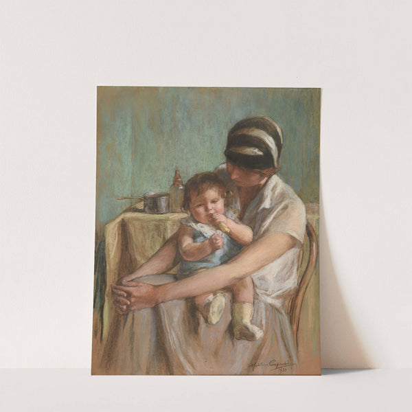 Mère et son bébé by Madeleine Carpentier