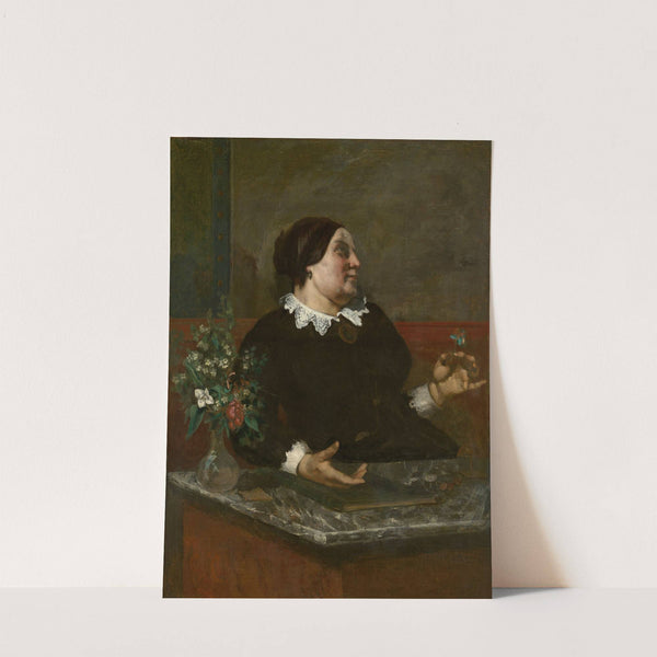 Mère Grégoire (1855) by Gustave Courbet