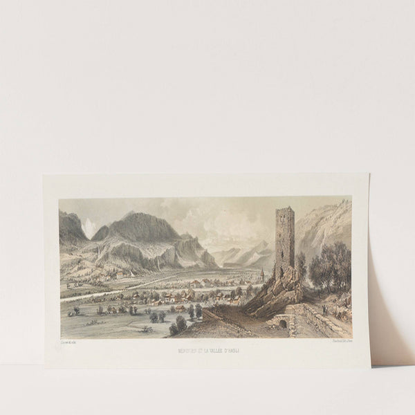 Méringen et la vallée d’Hasli by Jean Jacottet