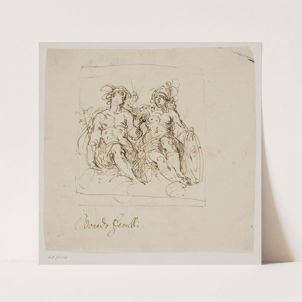 Merkur og Minerva by Jacopo Palma il Giovane