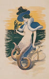 Mermaid is holding a lobster