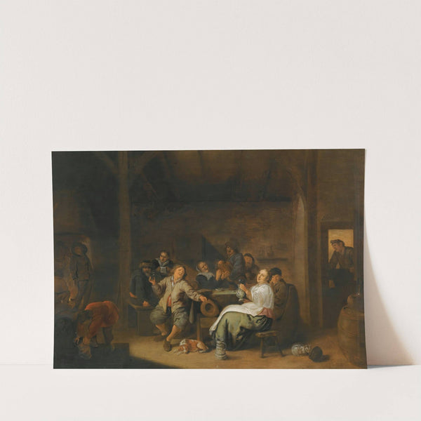 Merry Company In An Inn by Jan Miense Molenaer