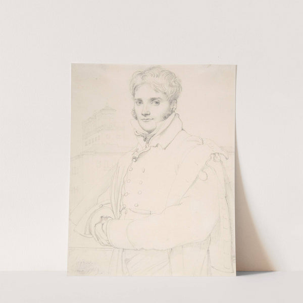 Merry-Joseph Blondel (1781-1853) by Jean Auguste Dominique Ingres