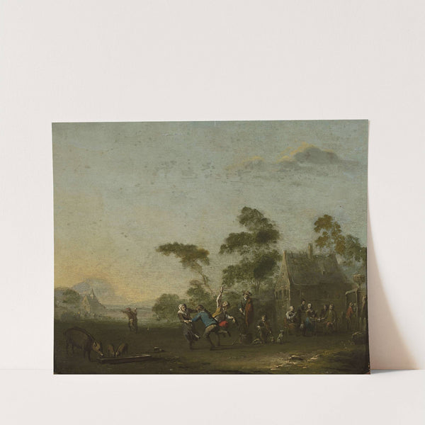 Merry-making in the countryside by Norbert Joseph Carl Grund