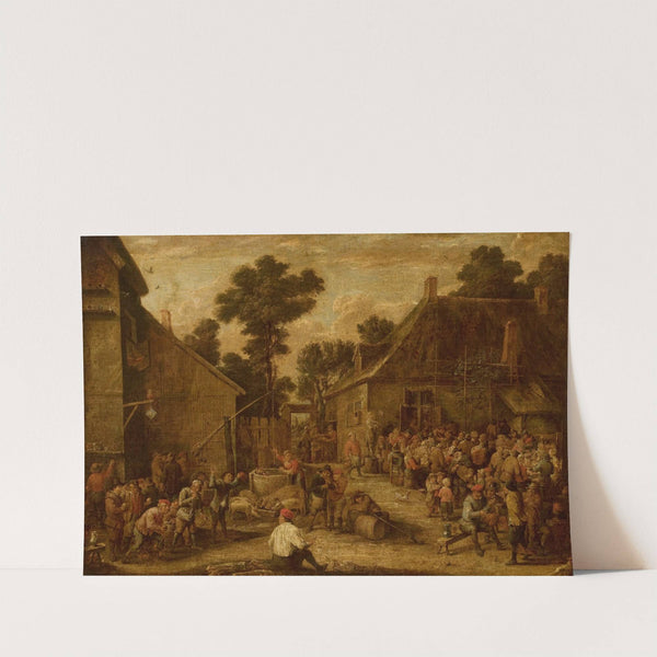 Merry-making in the countryside by David Teniers The Younger