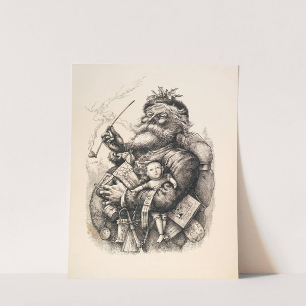 Merry Old Santa Claus by Thomas Nast