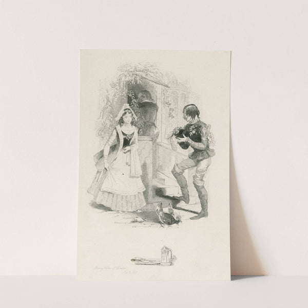 Merry wives of Windsor, act I, sc. 2 by Joseph Kenny Meadows