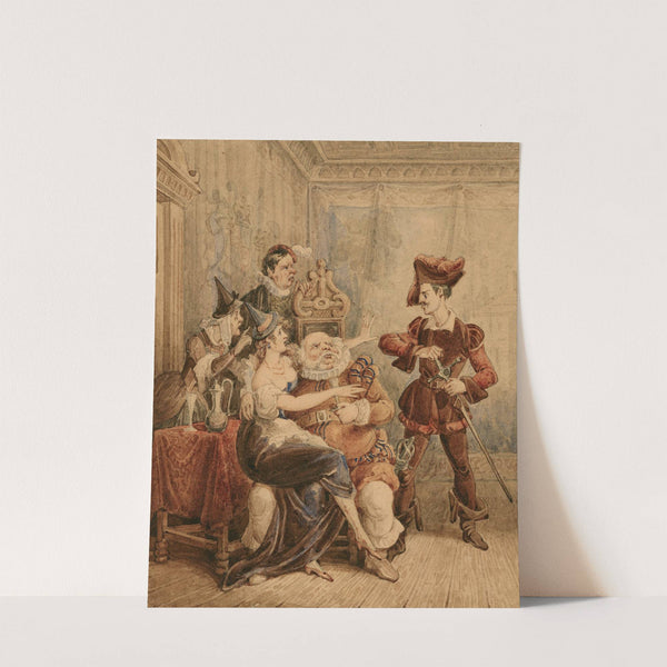 Merry wives of Windsor, I, 3 by Robert Smirke