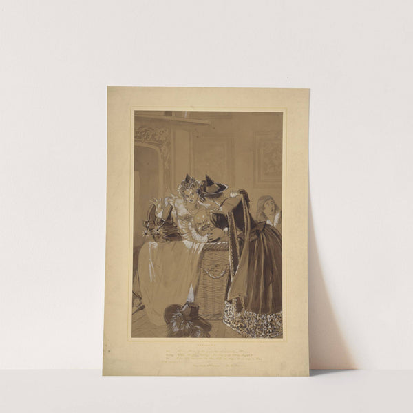 Merry wives of Windsor, III, 3, by Alfred Edward Chalon