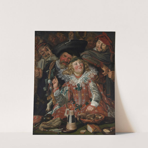 Merrymakers at Shrovetide (ca. 1616–17) by Frans Hals