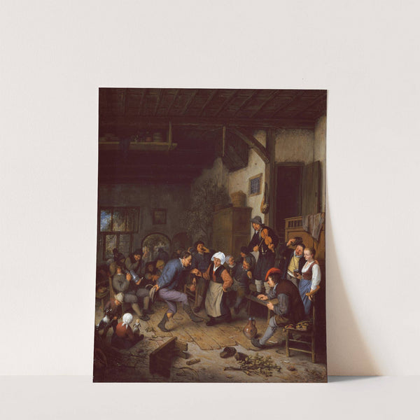 Merrymakers in an Inn (1674) by Adriaen van Ostade