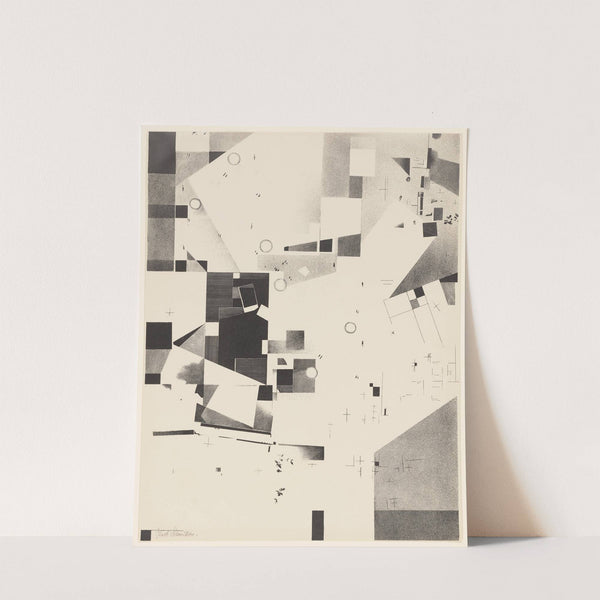 Merz 3. Kurt Schwitters 6 Lithos Pl.2 (1923) by Kurt Schwitters