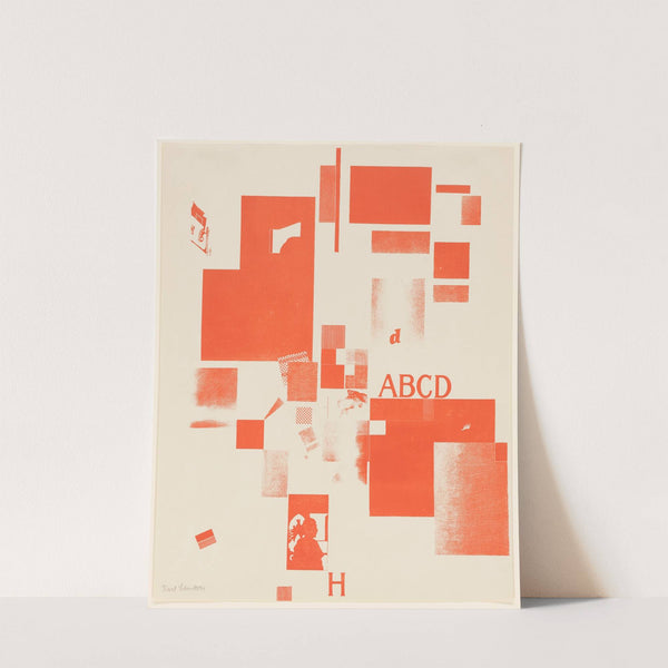 Merz 3. Kurt Schwitters 6 Lithos Pl.5 (1923) by Kurt Schwitters