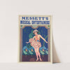 Messett’s Musical Entertainers (ca. 1900 - 1910) by Donaldson Lith. Co