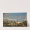 Messina, A Panoramic View Of The City Towards The Sea From The Colle Del Tirone by Gaspar Van Wittel