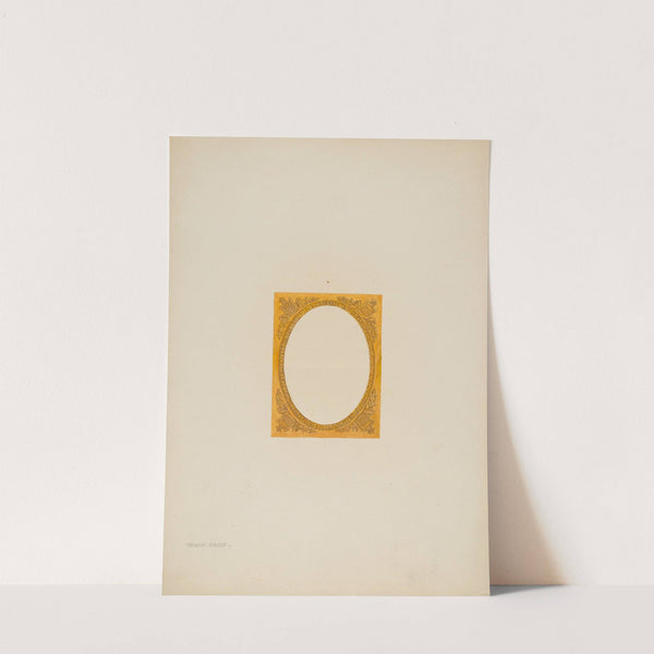 Metal Frame Daguerreotype (Brass) by Frank M. Keane