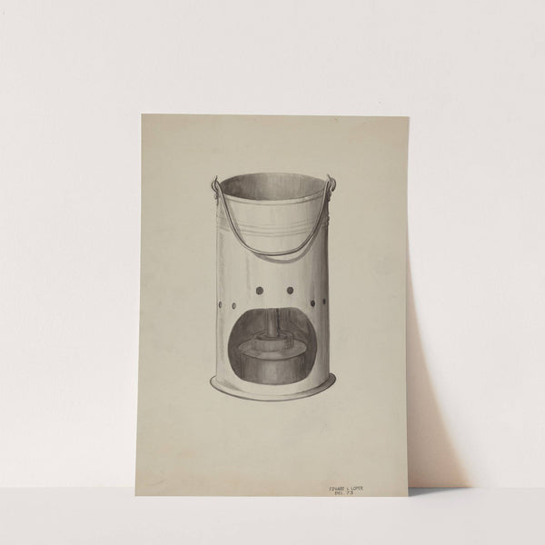 Metal Lantern by Edward L. Loper