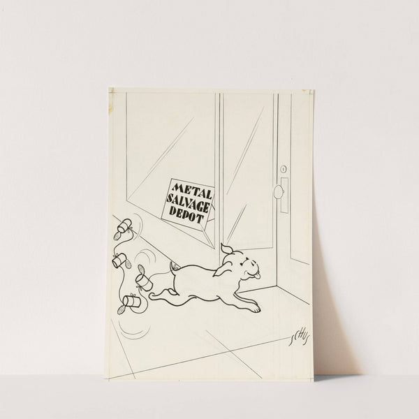 Metal Salvage Depot by Anonymous