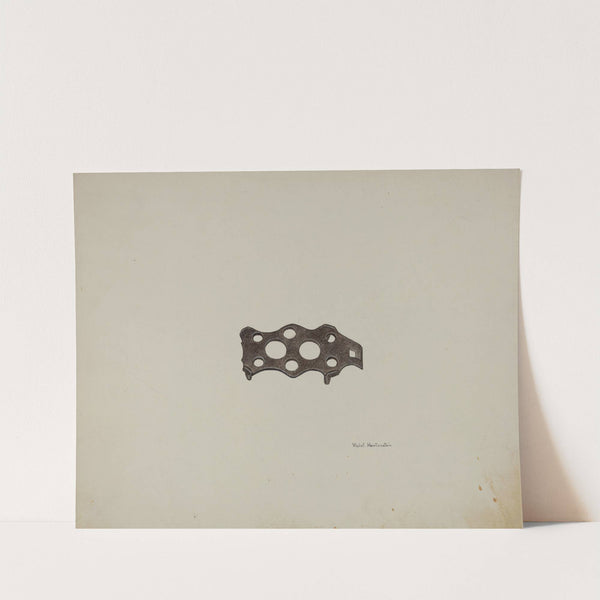 Metal Trivet by Violet Hartenstein