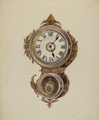 Metal Wall Clock