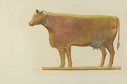 Metal Weather Vane (c. 1940)