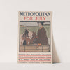 Metropolitan for July by Edward Penfield