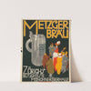 Metzger Bräu. Zürich’s besuchteste Münchner Bierhalle (ca. 1912) by József Divéky