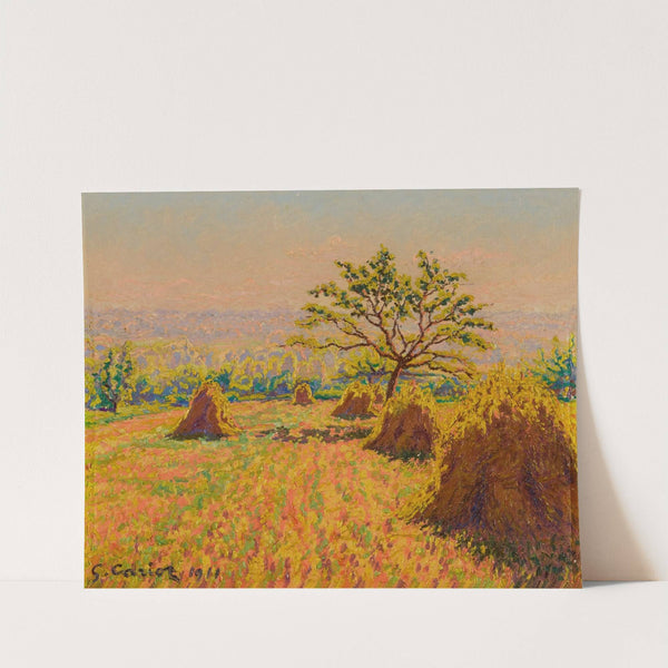 Meules by Gustave Cariot