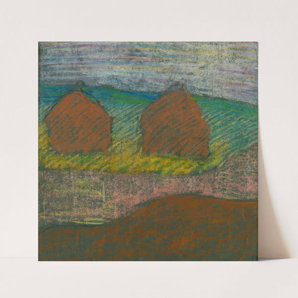 Meules (circa 1890) by Édouard Vuillard