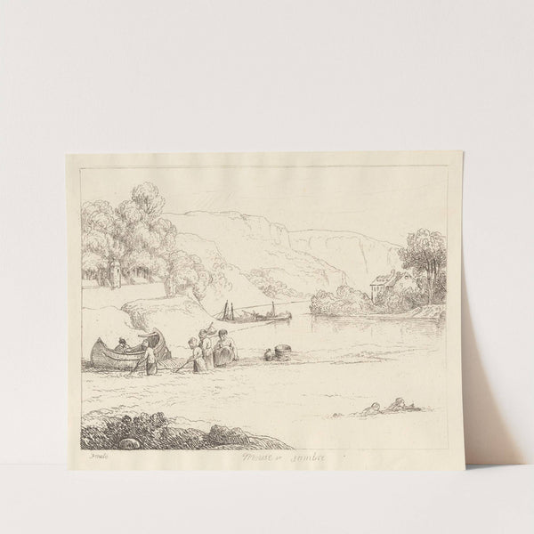 Meuse and Sambre, from the Gate of the Sambre by George Arnald