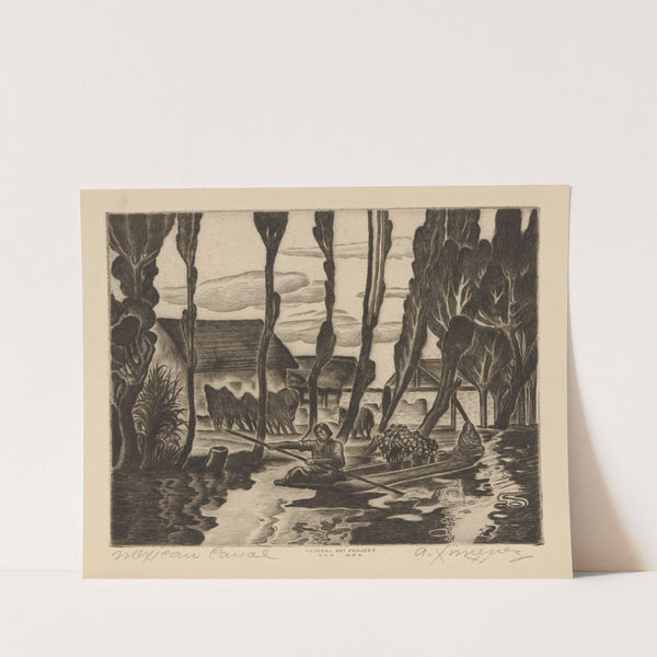 Mexican Canal (1935 - 1943) by Alfredo Ximenez