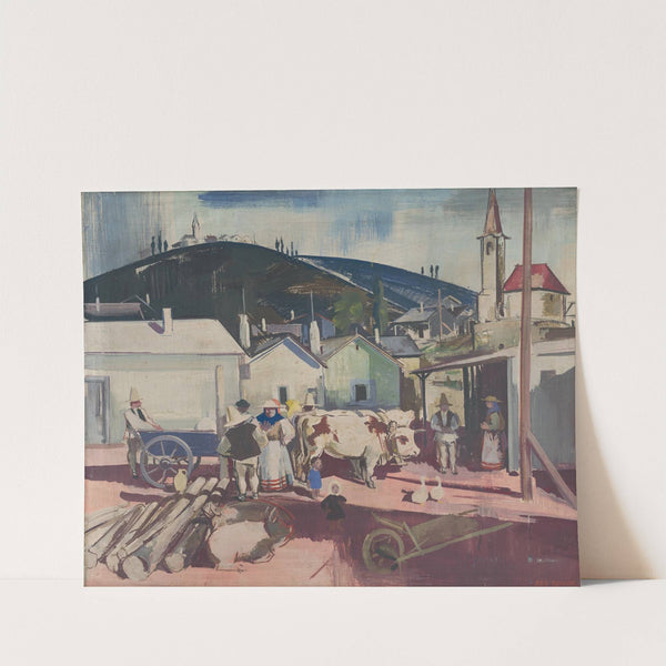 Mexican Countryside by Vilmos Aba-Novák